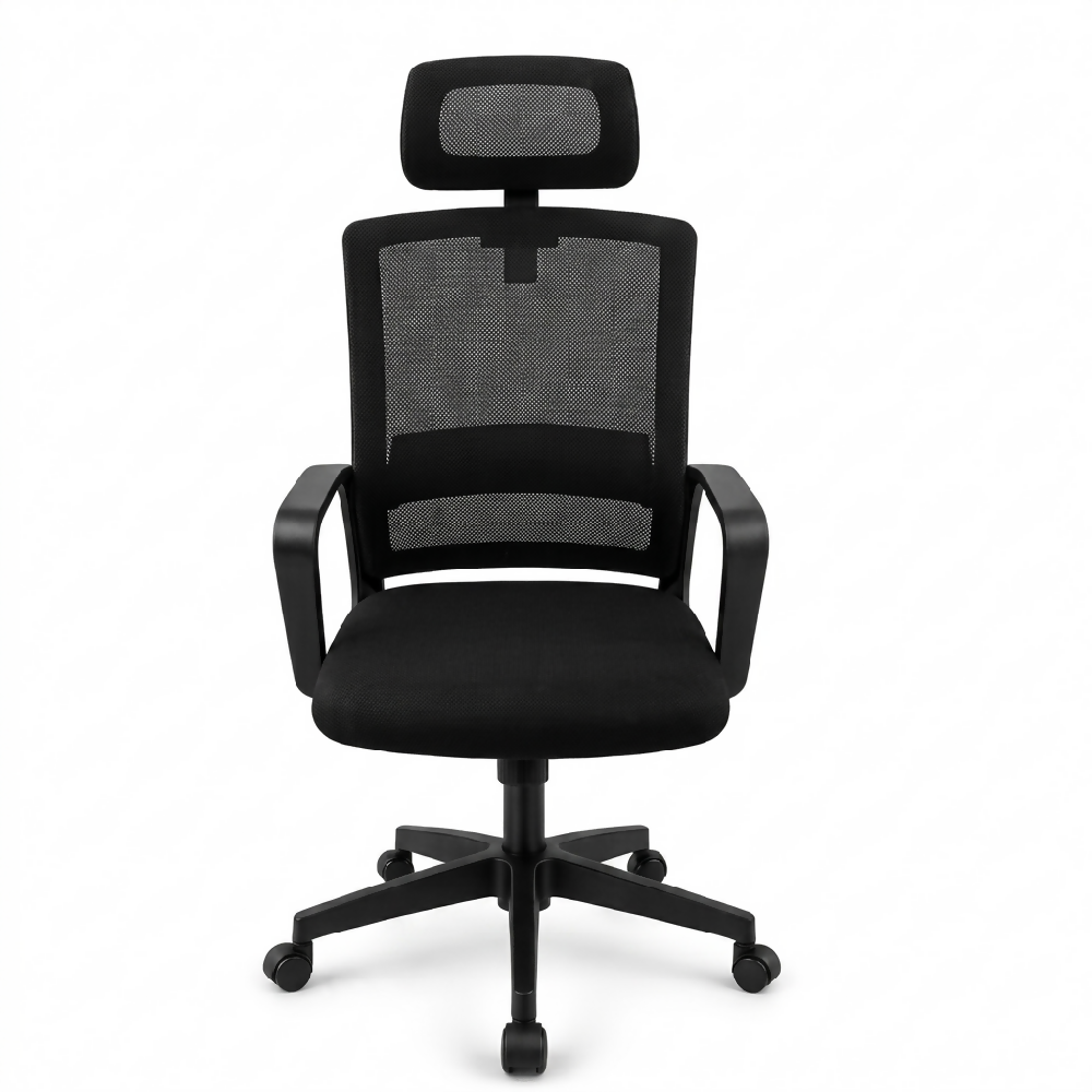 Silla Oficina Ergonomica Malla Con Soporte Lumbar