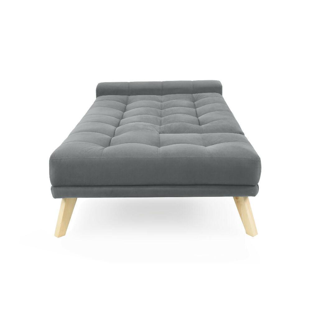 Sofa Cama Brunet Tela Gris
