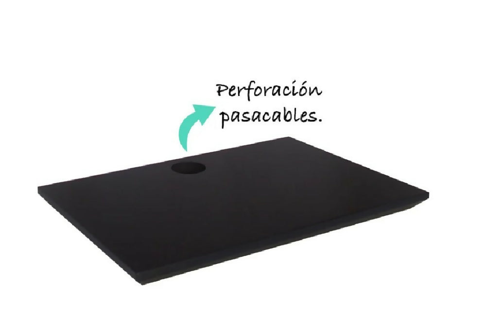 Repisa Flotante De Pared, Negro