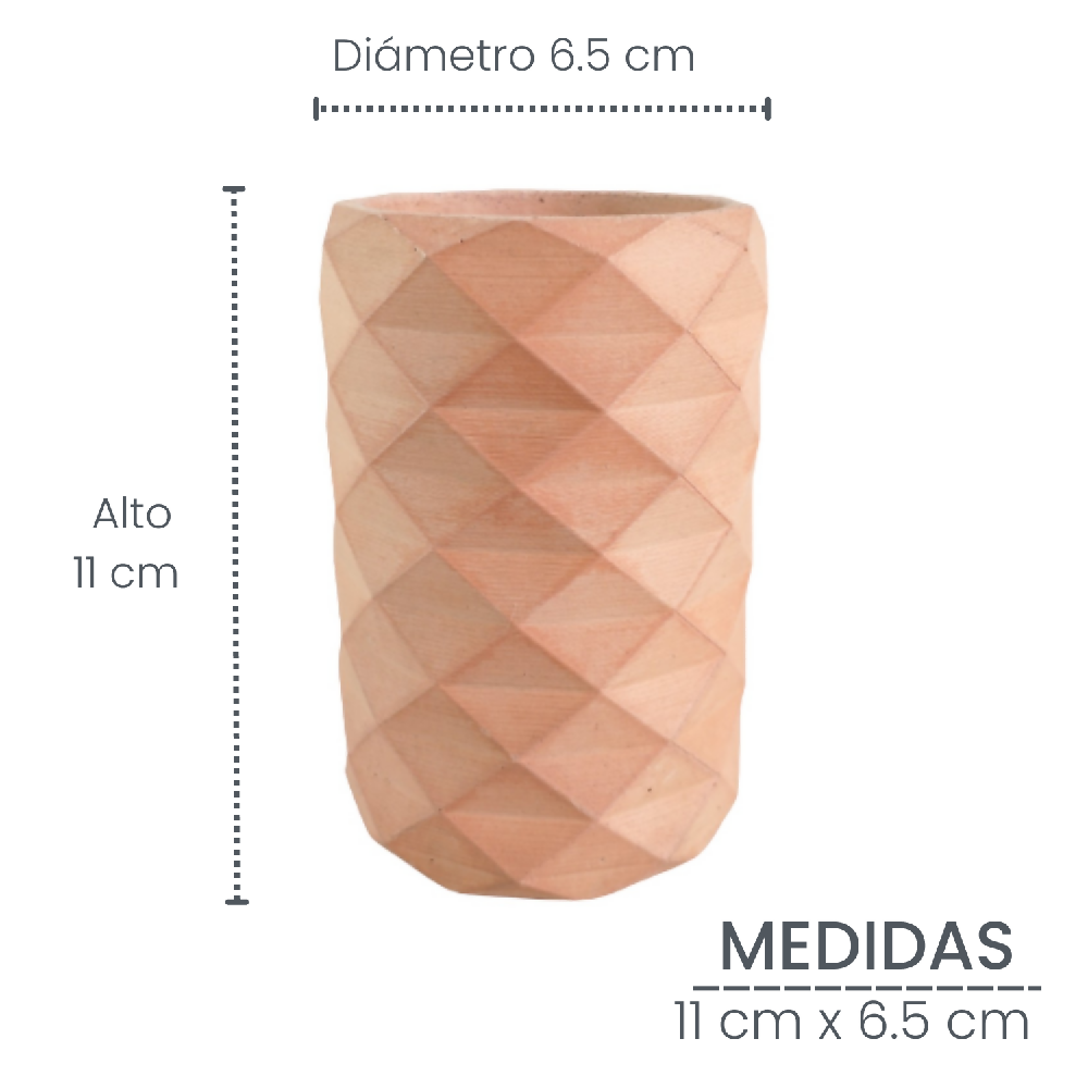 florero jarrón en cemento frida color palo de rosa de concreto tienda online de materas y decoración_06