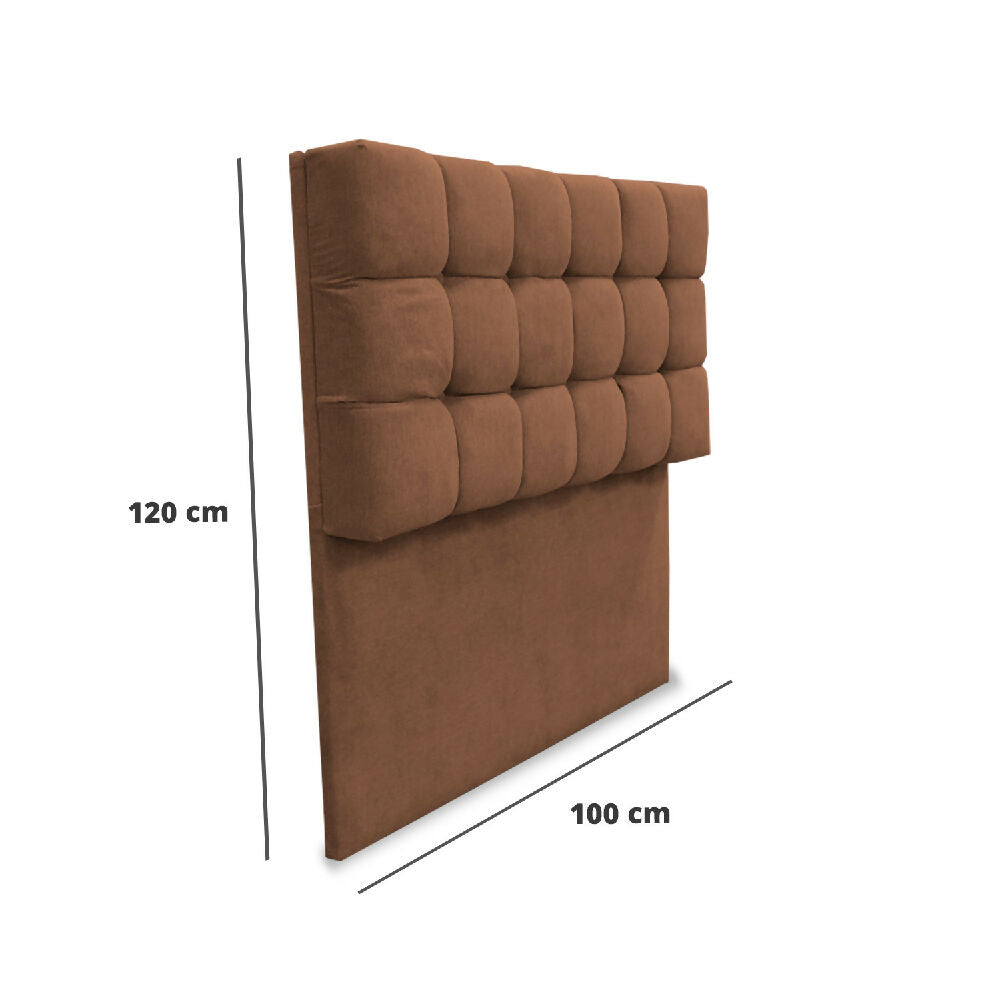 Espaldar Michel de piso 100 Marron