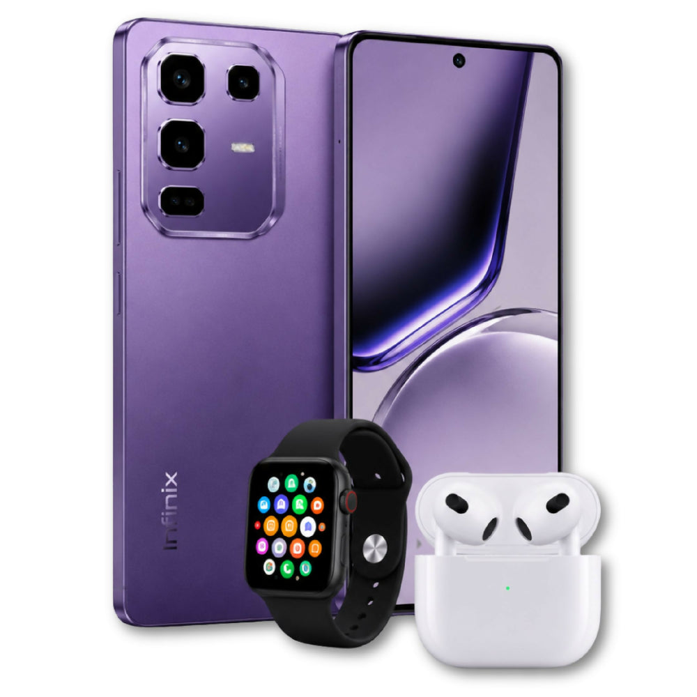 Smartphone Infinix Note 50 Pro 256GB Libre Morado + 2 Regalos Incluidos