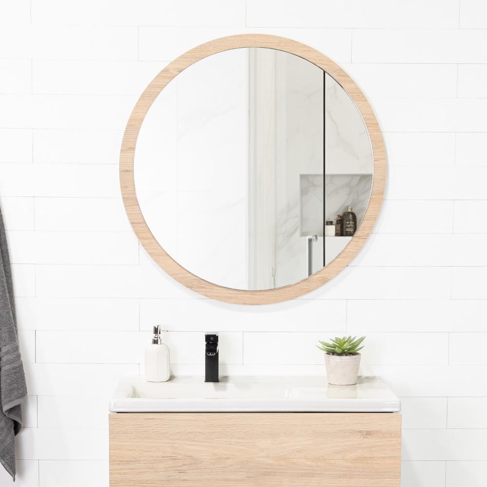 Espejo Circular Ary 80, Diseño Moderno