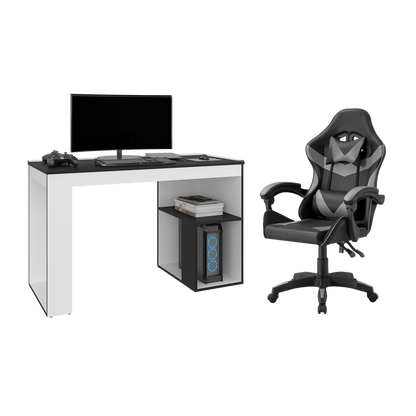 Combo Gamer Queen, incluye Escritorio y Silla Gamer