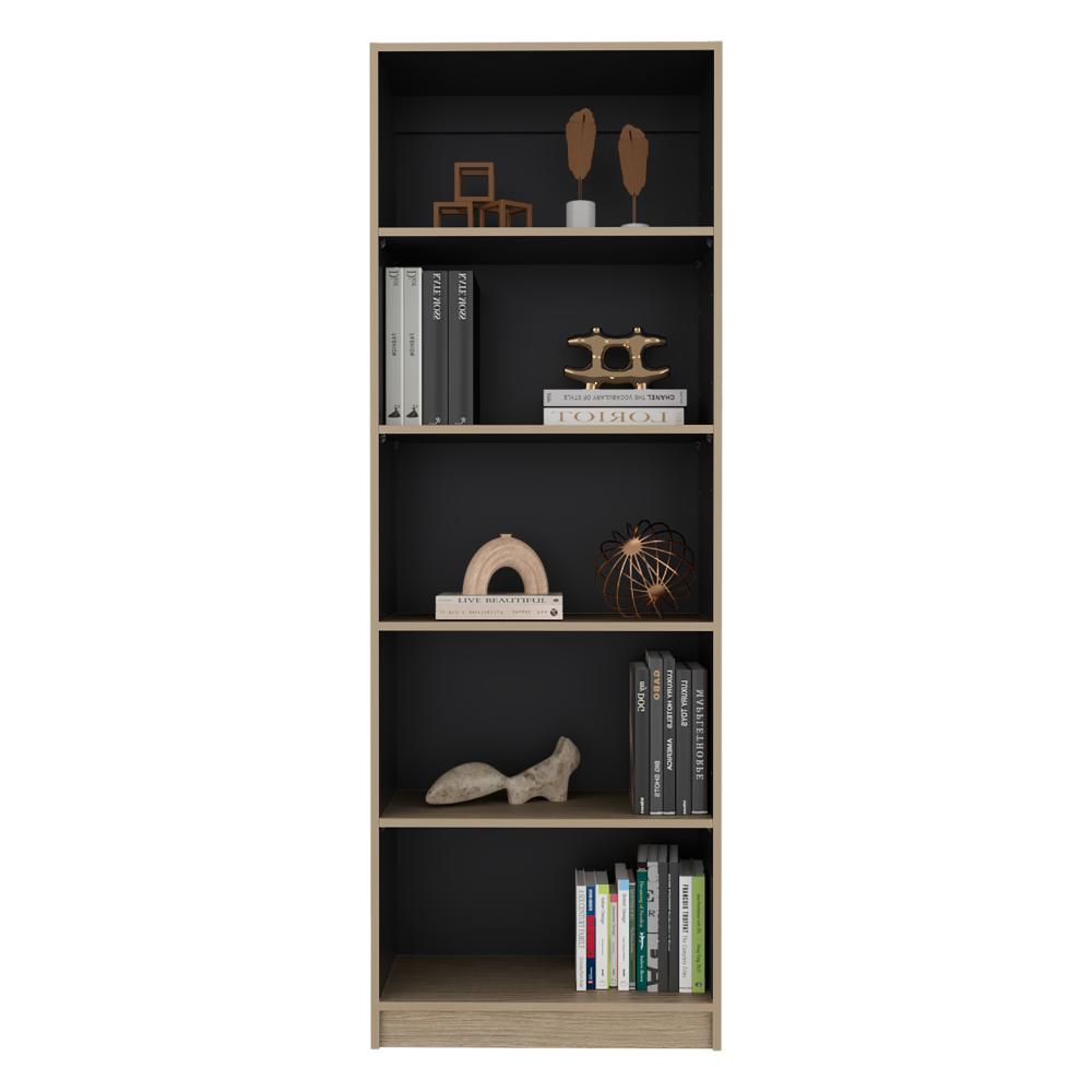 Biblioteca Home, Cartagena y  Wengue, con Cinco Entrepaños