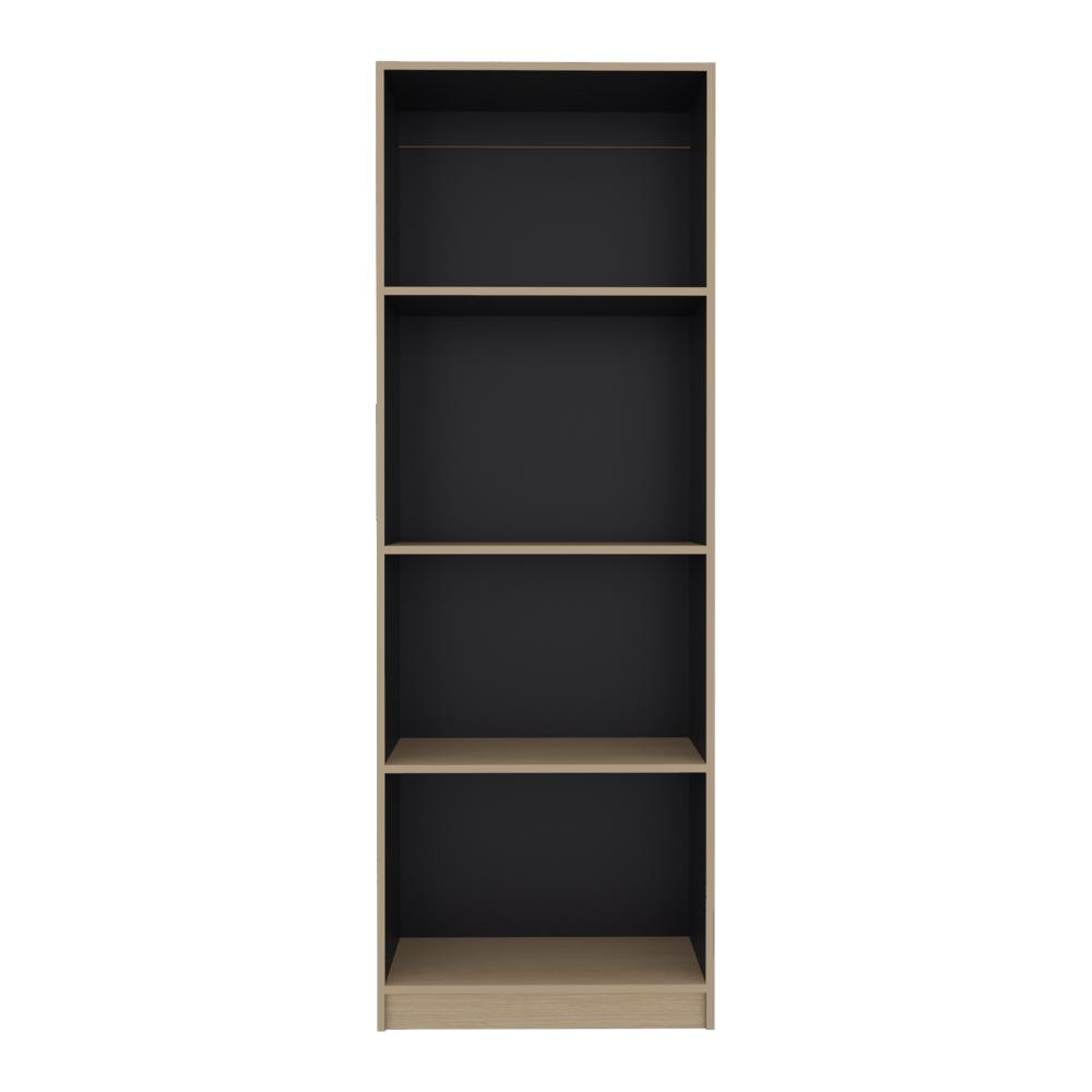 Biblioteca Home, Cartagena y Wengue, con Cuatro Entrepaños ZF