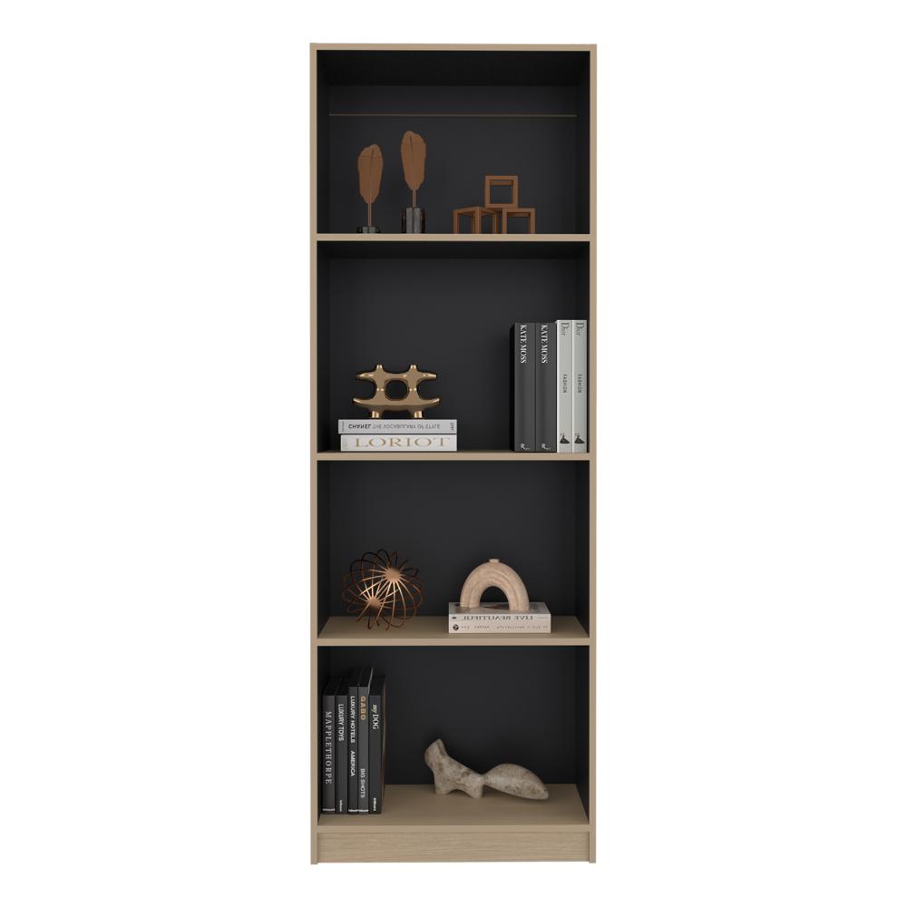 Biblioteca Home, Cartagena y Wengue, con Cuatro Entrepaños ZF