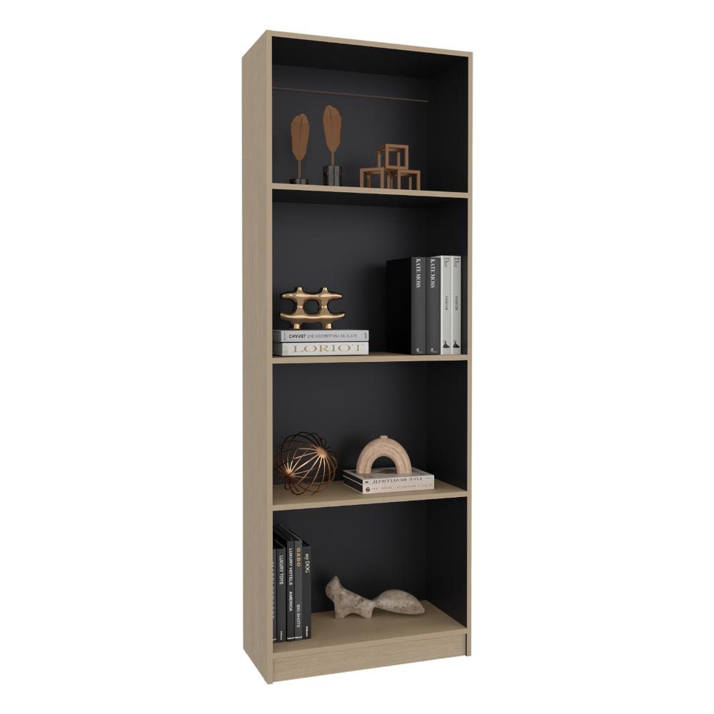 Biblioteca Home, Cartagena y Wengue, con Cuatro Entrepaños ZF