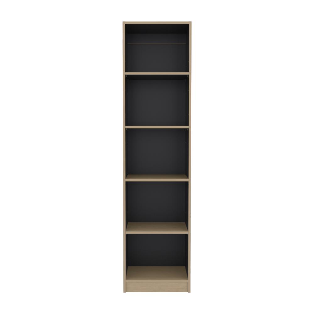 Biblioteca Home, Cartagena y Wengue, con Cinco Entrepaños ZF
