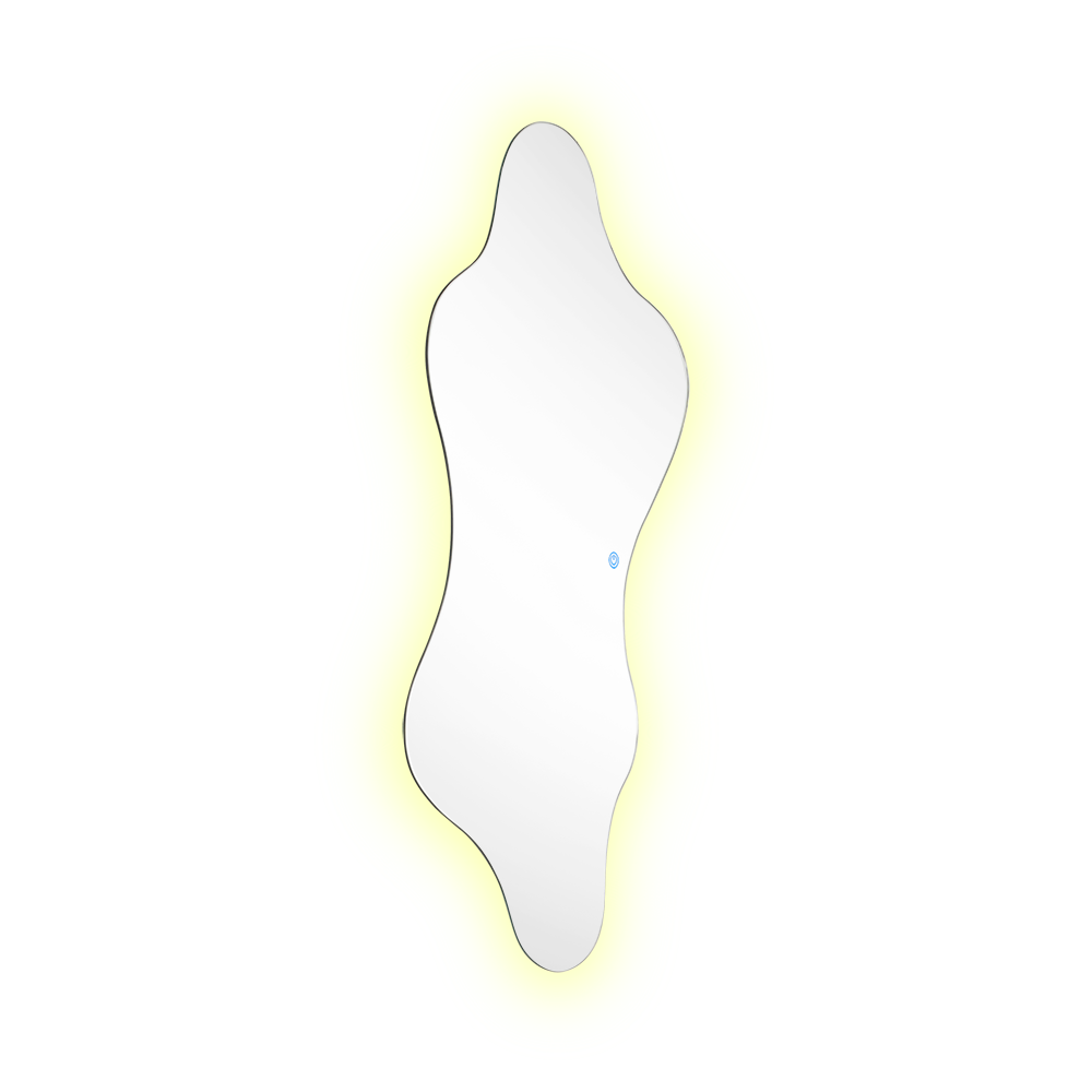 Espejo Irregular Dominic, Diseño Moderno + LED