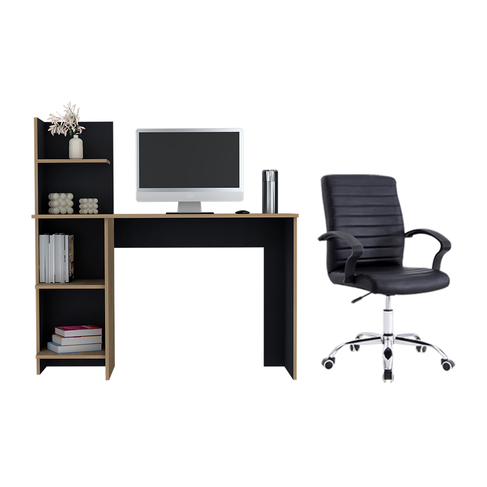 Combo Oficina Derk, Incluye Escritorio y Silla