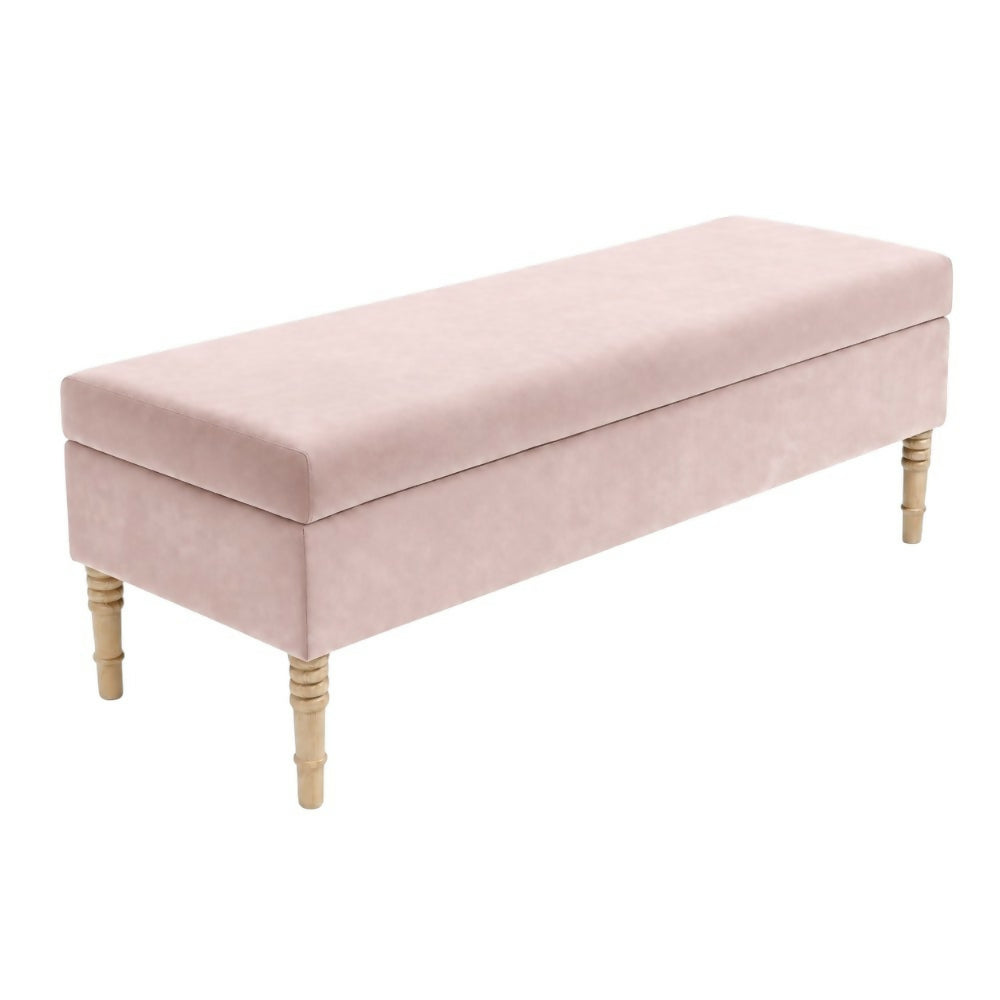 Puff Baul Aura 100x40x50 Rosa Tela