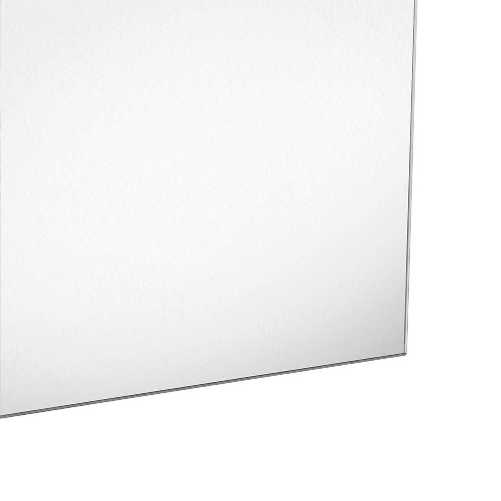 Espejo Rectangular Garda, Gris, con Luz Led