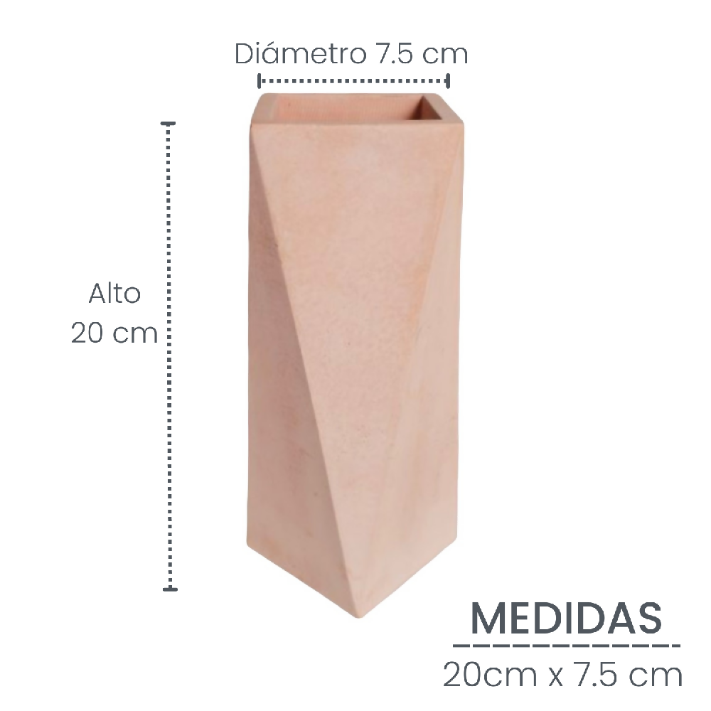 florero jarrón en cemento alice color palo de rosa de concreto tienda online de materas y decoración_06
