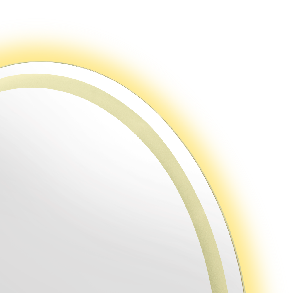 Espejo Circular Lotto, con Luz Led y Botón Touch