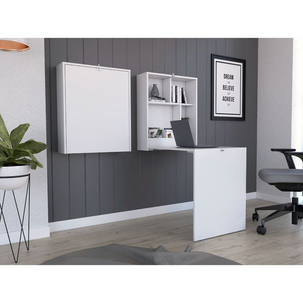 Escritorio Plegable de Pared Amareto - VIRTUAL MUEBLES