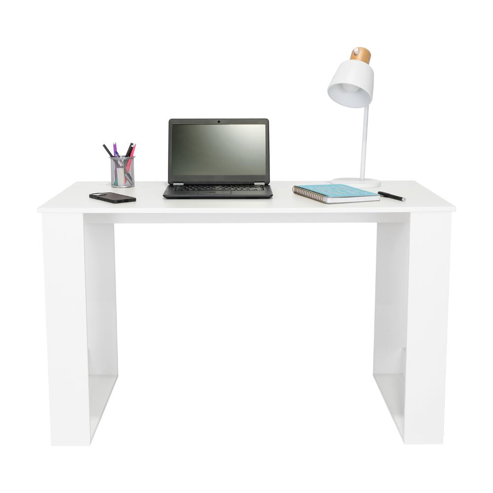 Escritorio Elora, Blanco, Ideal Para Espacios de Trabajo ZF