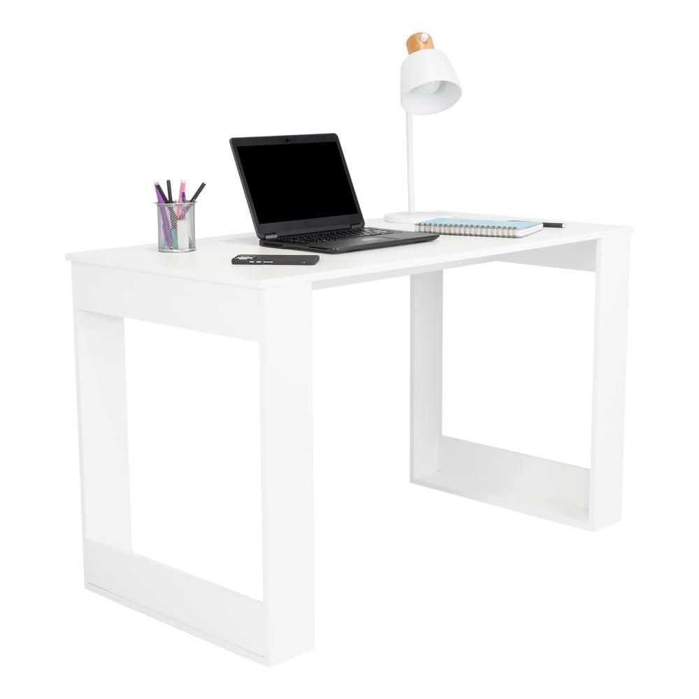 Escritorio Elora, Blanco, Ideal Para Espacios de Trabajo ZF