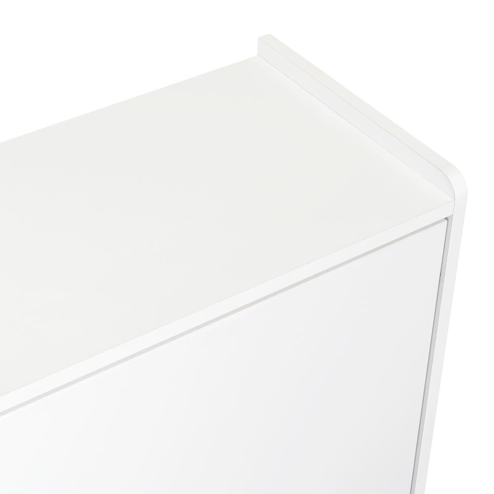 Escritorio Plegable Lesli, Blanco Duqueza, con un diseño funcional y practico