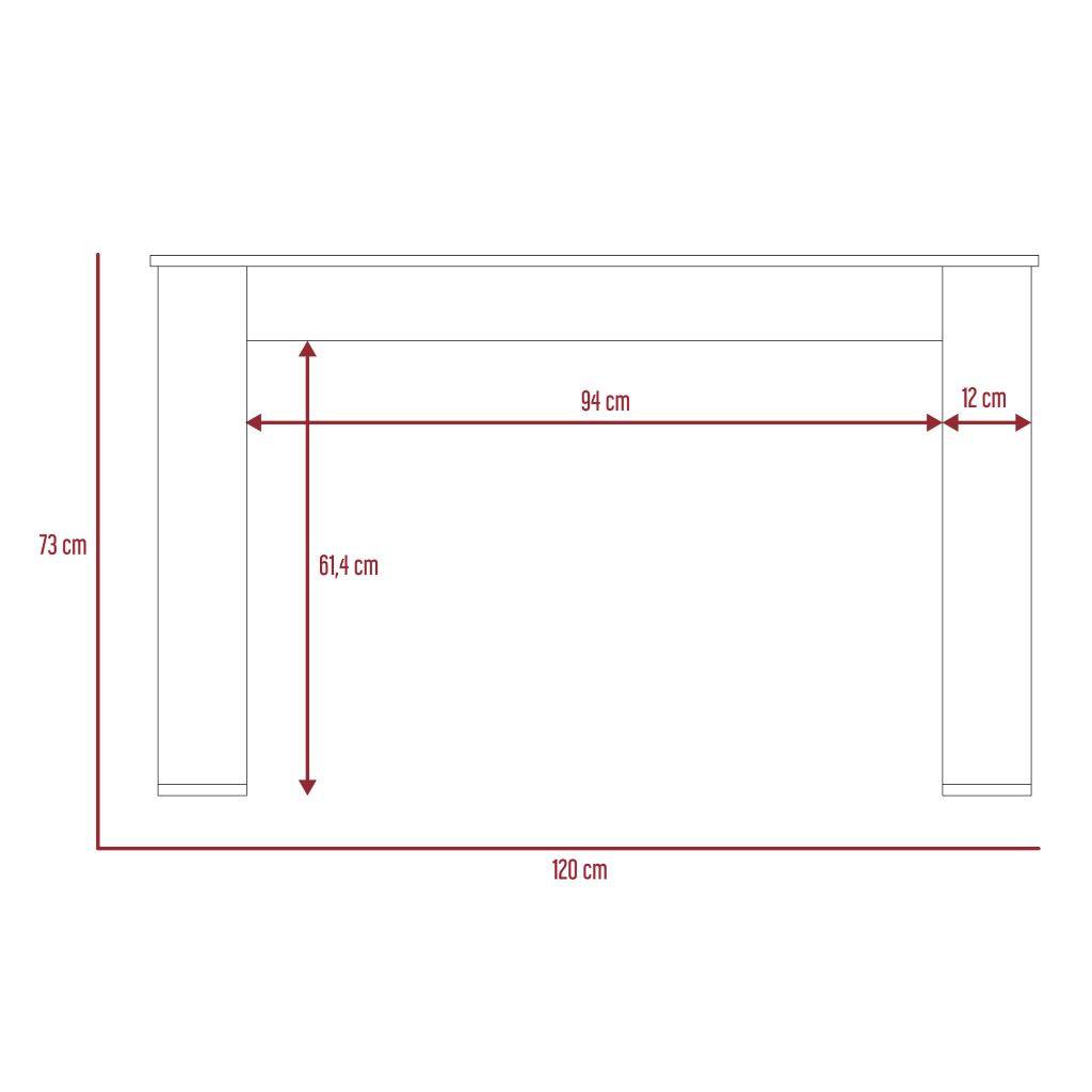 Combo para Oficina Rose, Incluye Escritorio y Silla de Escritorio