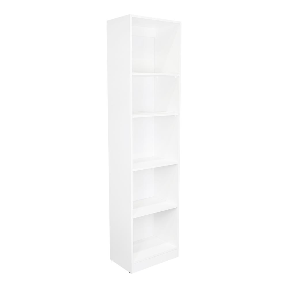 Biblioteca Home, Blanco, con Cinco Entrepaños ZF