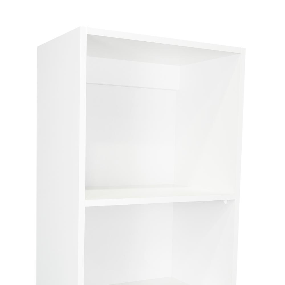 Biblioteca Home, Blanco, con Cinco Entrepaños ZF