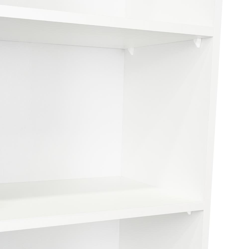 Biblioteca Home, Blanco, con Cinco Entrepaños ZF