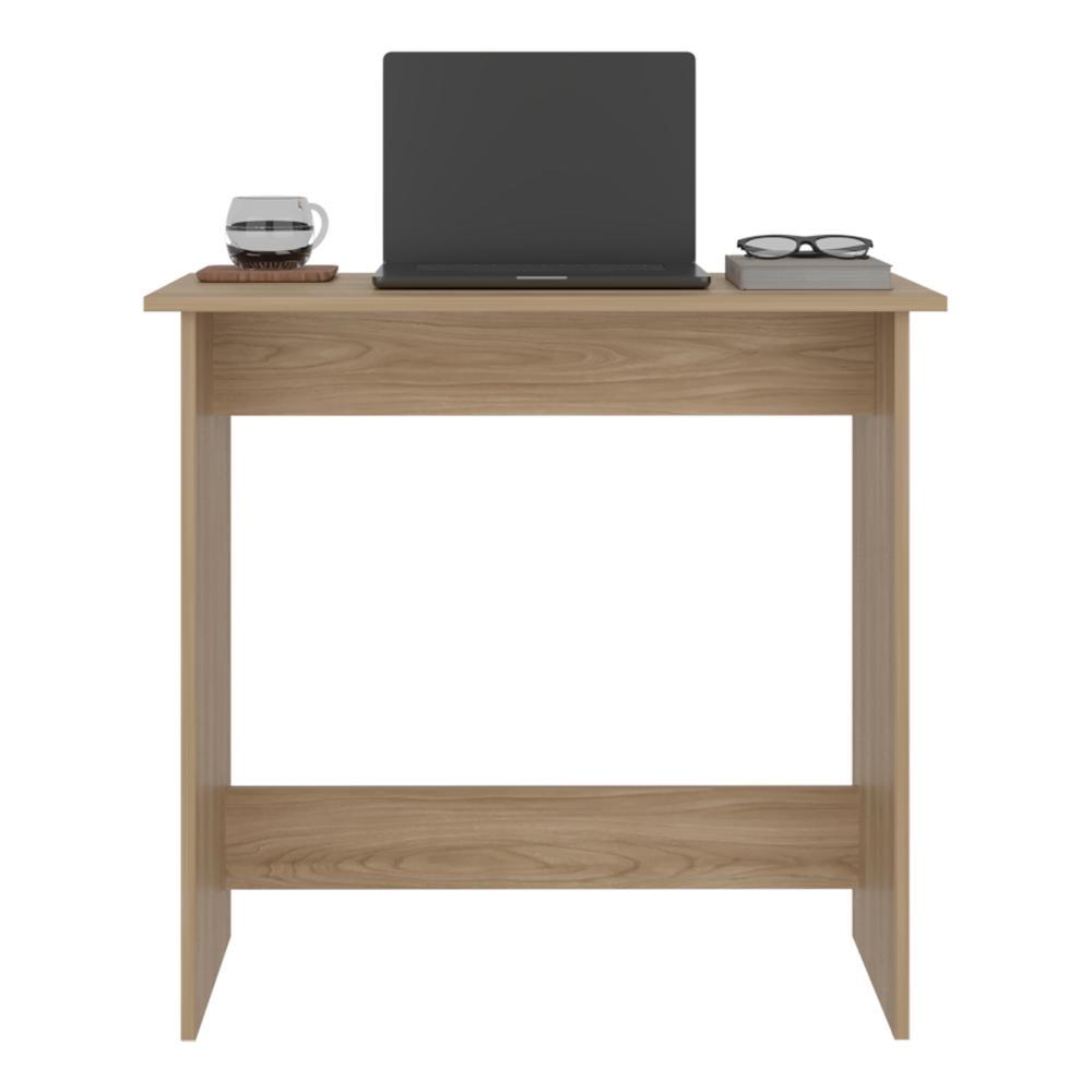 Escritorio Ben Eco, Fresno Europeo, con superficie para objetos decorativos ZF