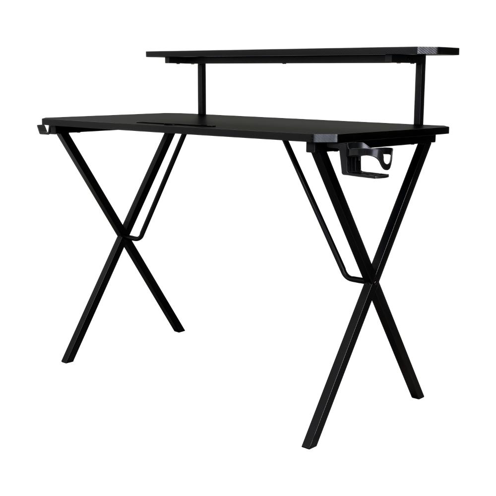 Escritorio Gamer Blanck, Wengue, en tablero 18mm