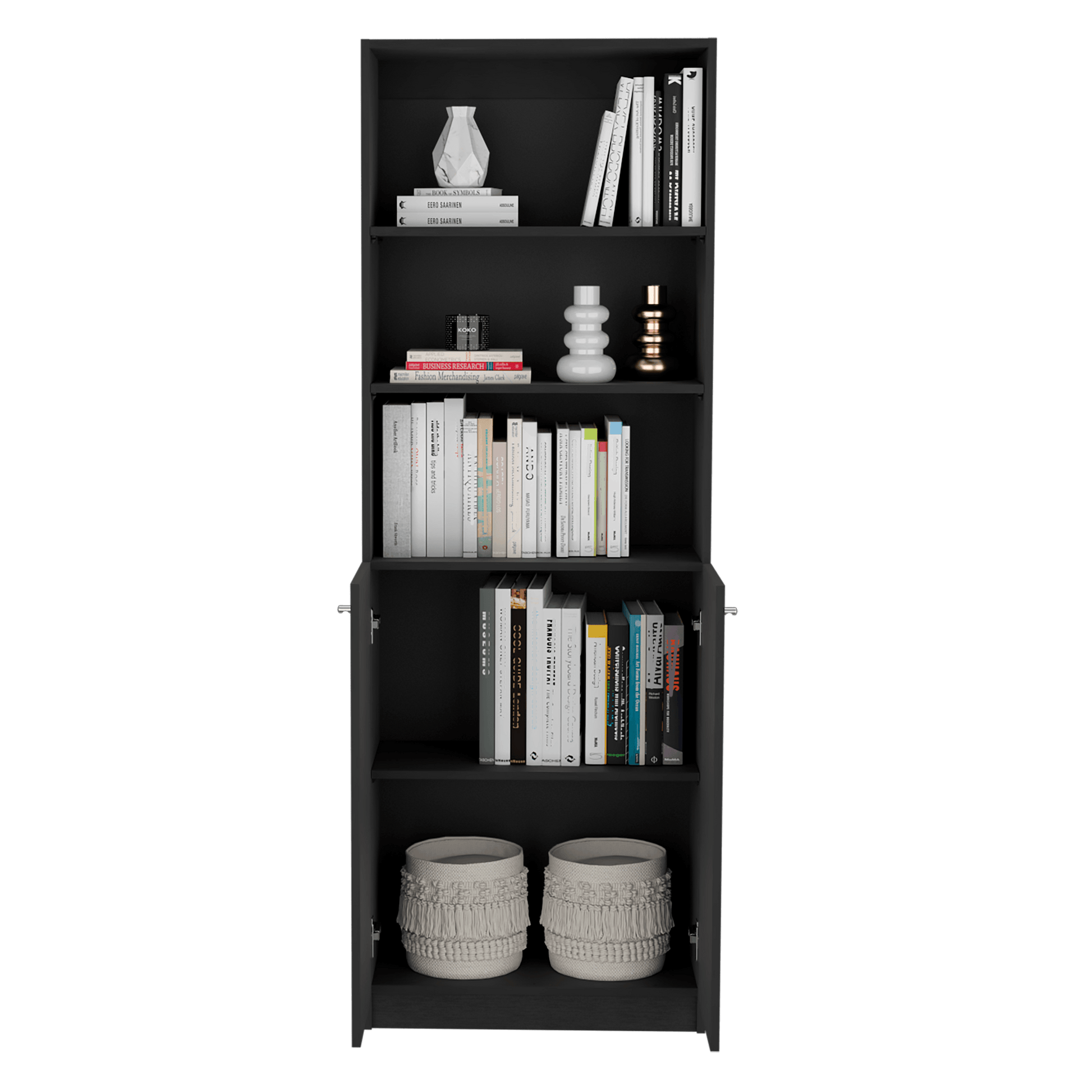 Combo de Bibliotecas Home Eco, Wengue, Incluye Tres Bibliotecas. - VIRTUAL MUEBLES