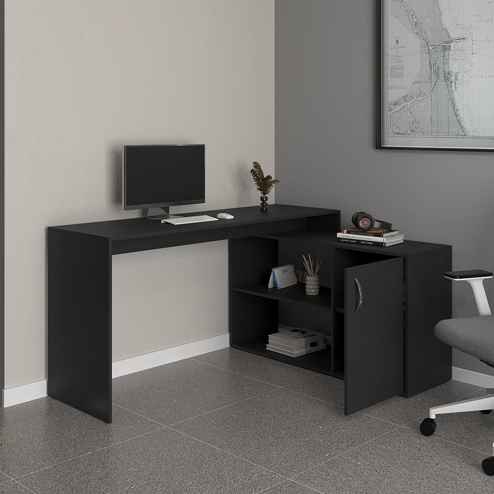 Escritorio En L Axis, Wengue