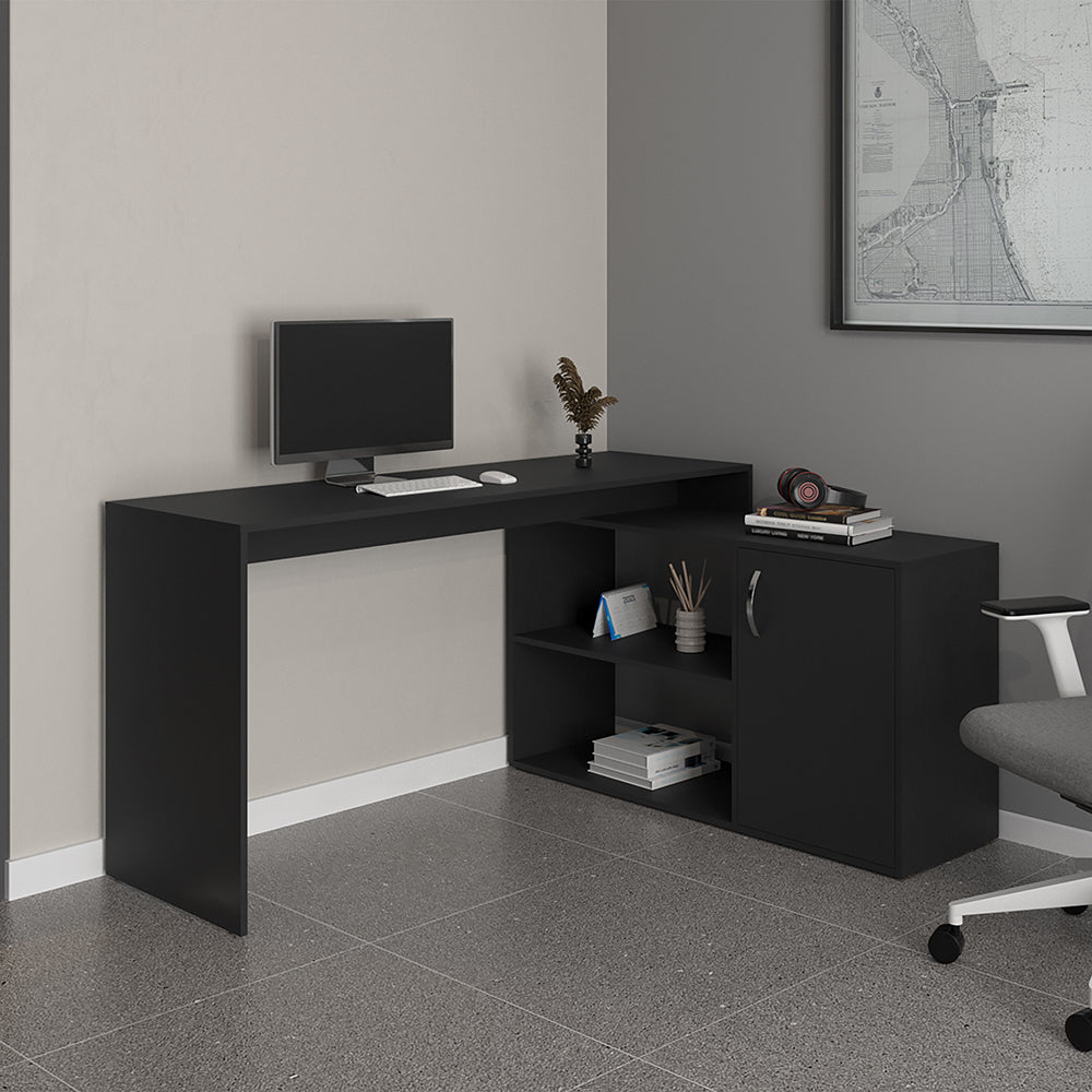 Escritorio En L Axis, Wengue