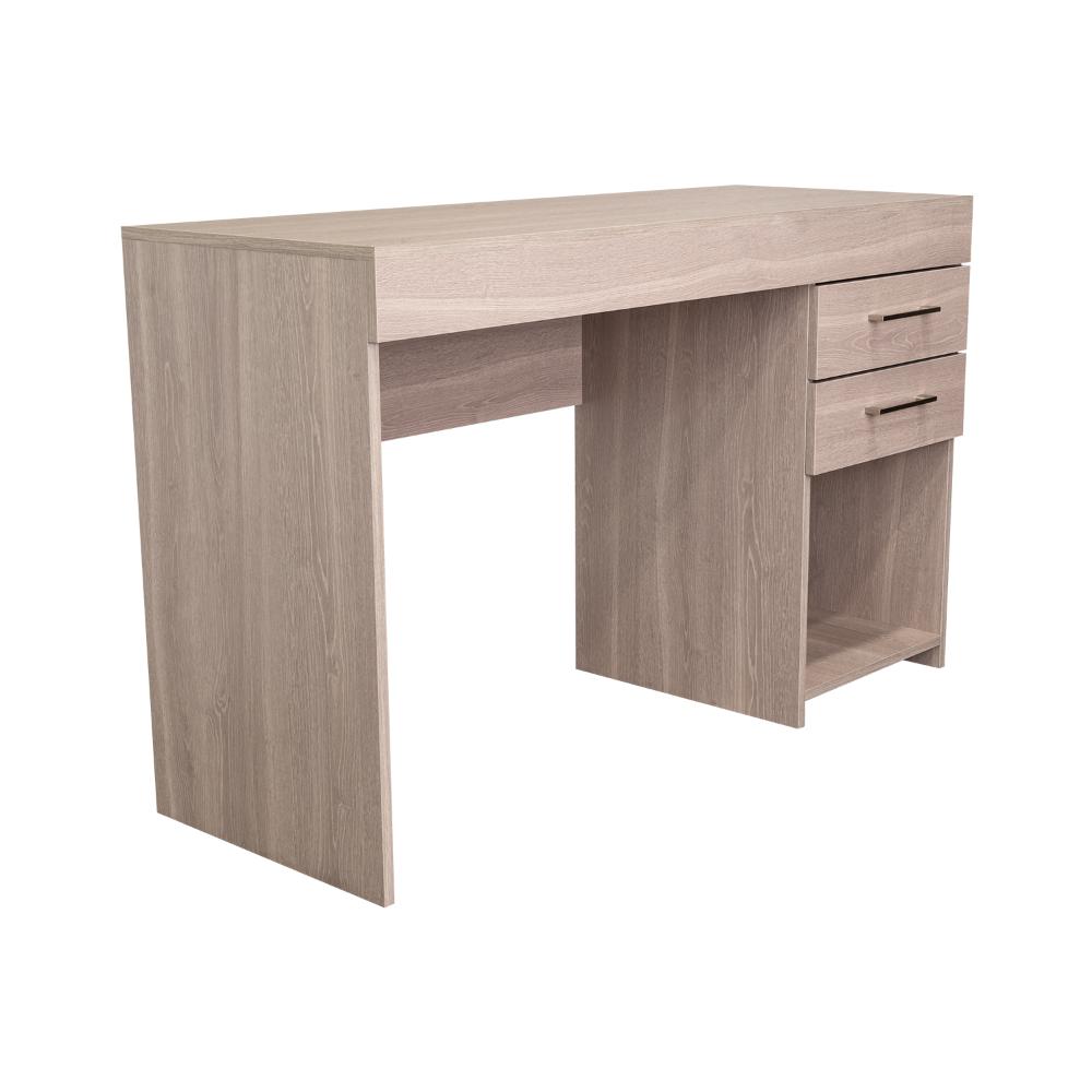 Escritorio Hazel, Bardolino, con Un Entrepaño y Dos Cajones