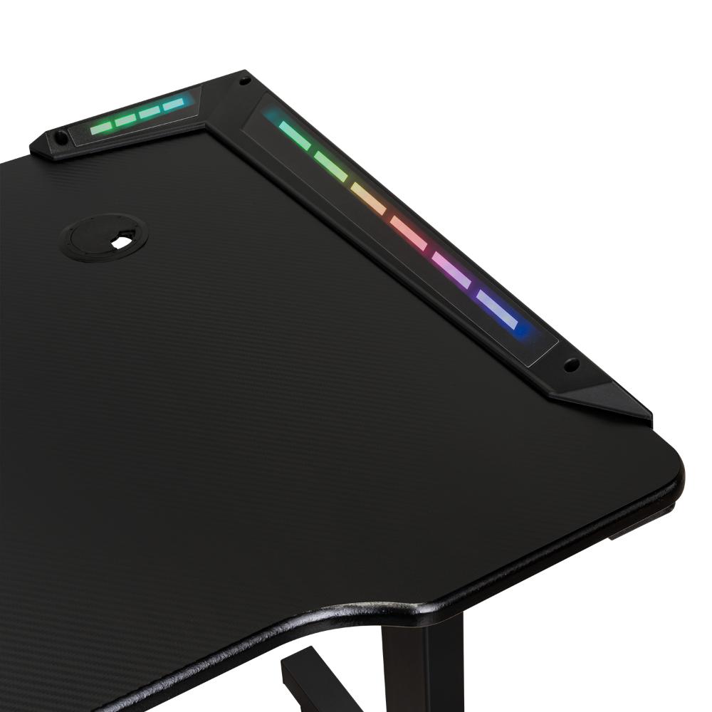 Combo Gamer Fire, Incluye Escritorio y Silla Gamer