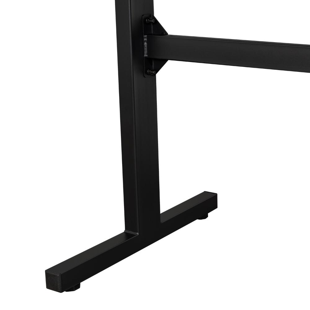 Escritorio Gamer Matrix , Negro, Estructura Metalica y Luz Led