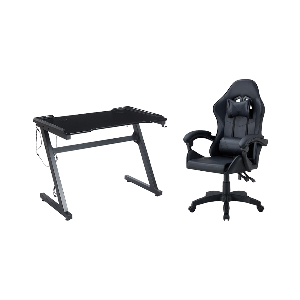Combo Gamer Mind, Incluye Escritorio y Silla Gamer