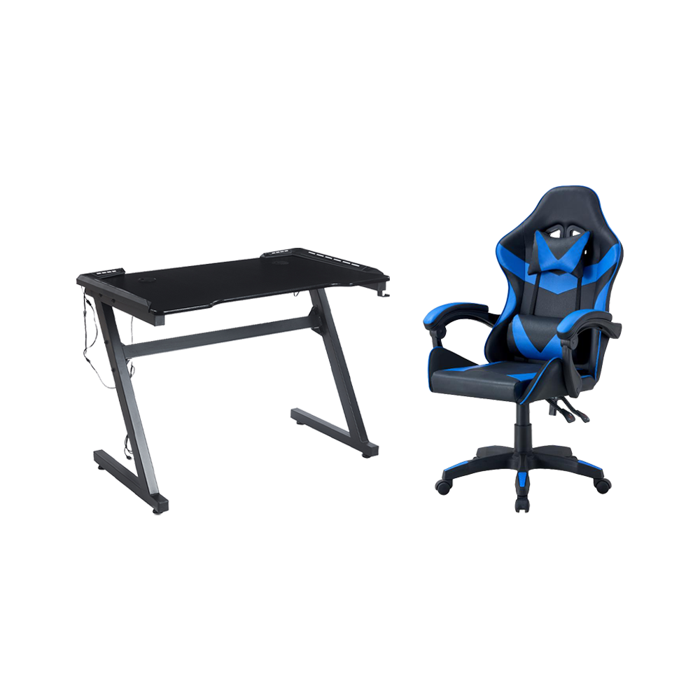 Escritorio gamer en L