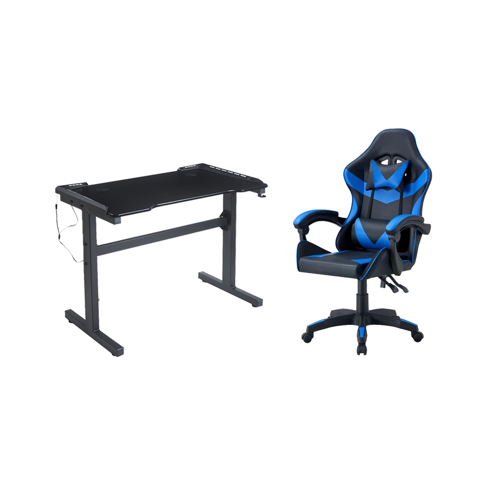 Combo Gamer Zero, Incluye Escritorio y Silla Gamer