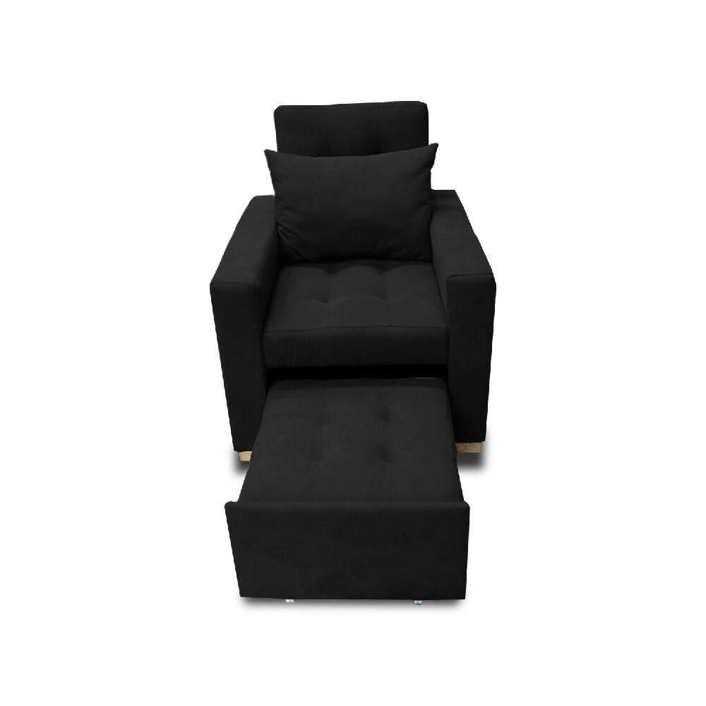 Poltrona Mood Multifuncional Reclinable negro