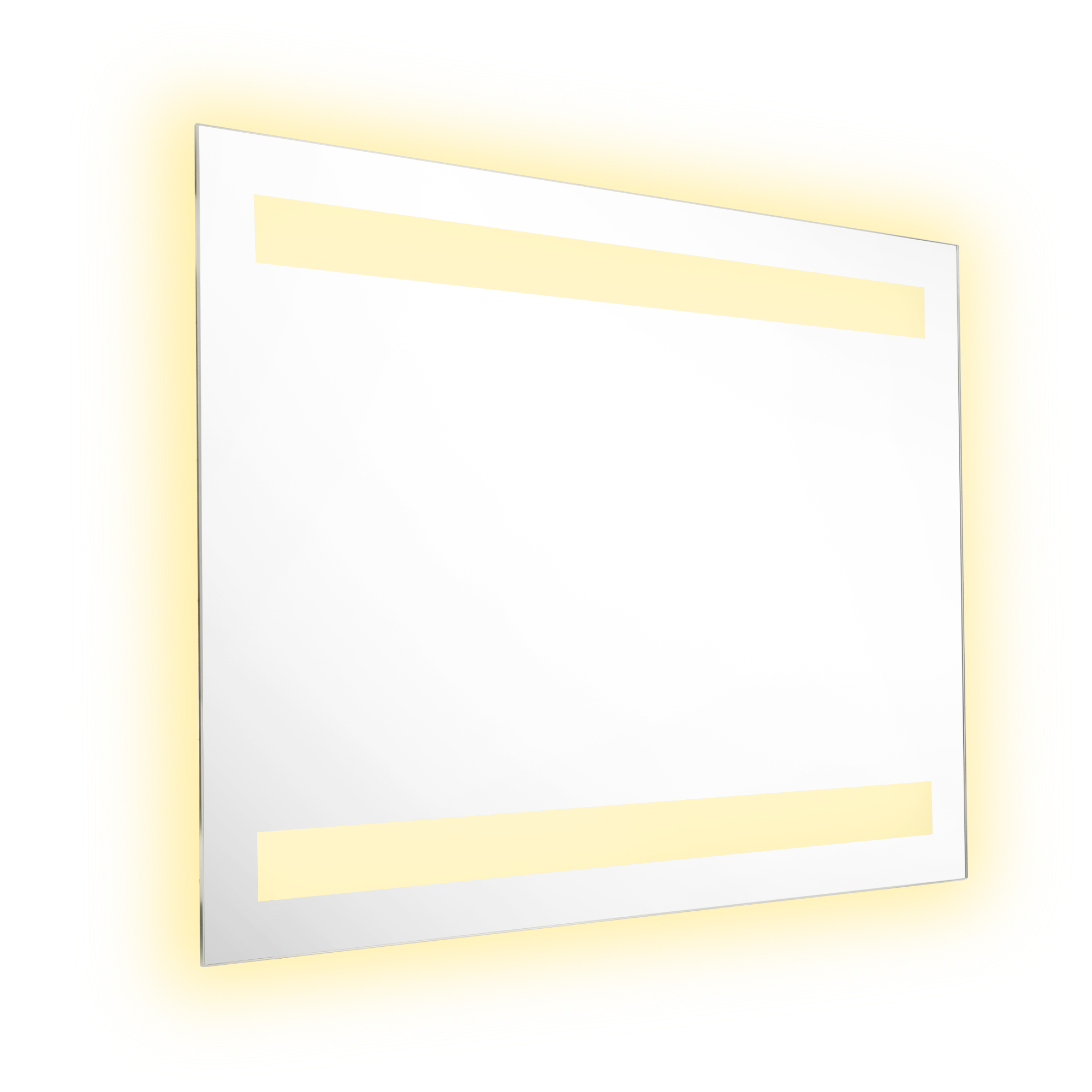 Espejo Rectangular Udine, Gris, con Luz Led