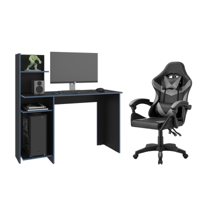 Combo Gamer Mirot, incluye Escritorio y Silla Gamer