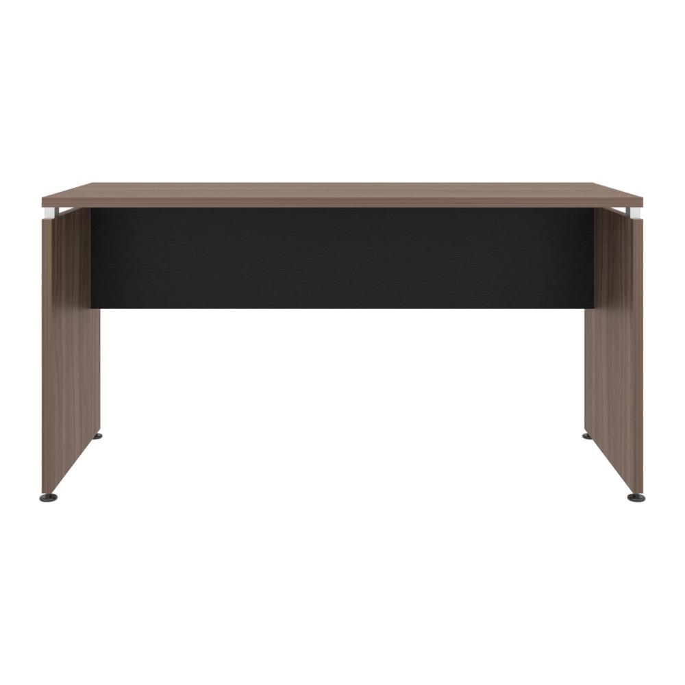 Escritorio Concept 150, Avellana y Wengue, con Amplia Superficie