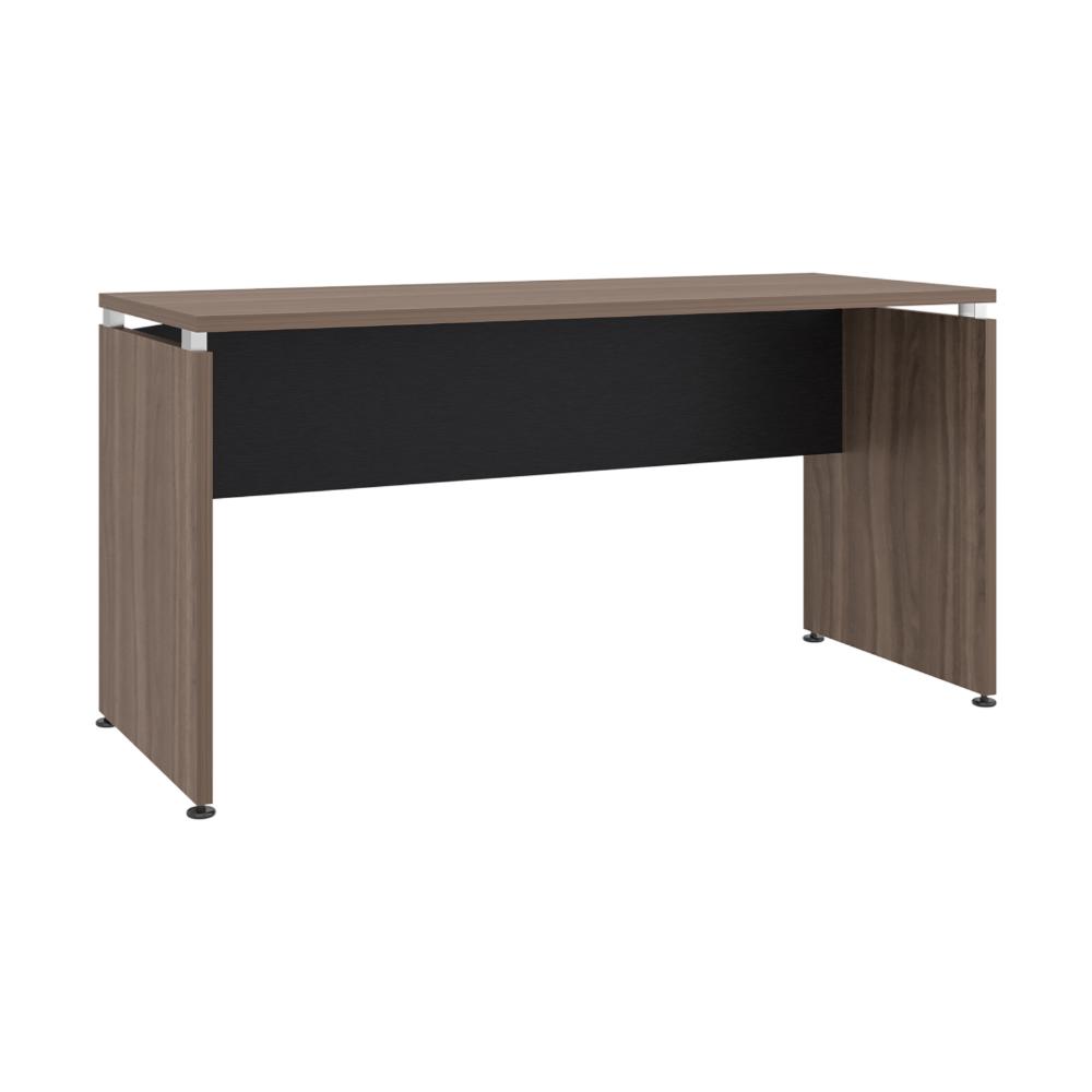 Escritorio Concept 150, Avellana y Wengue, con Amplia Superficie