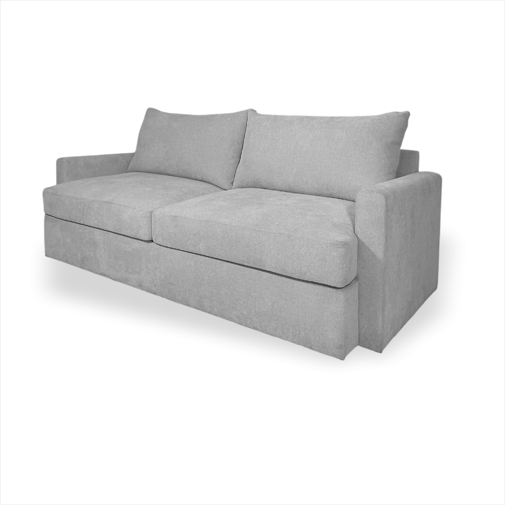 Sofá Crate 2 puestos Gris