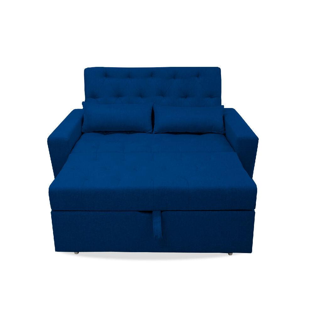 Sofacama Ackerman Azul Petroleo