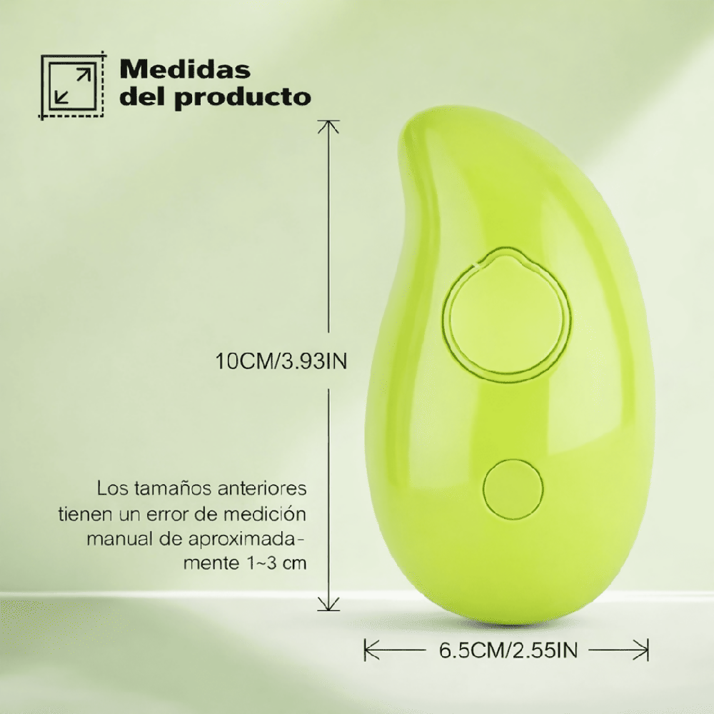 Cepillo Vaporizador Para Perros Y Gatos 3 En 1 Con Pulverizador De Agua Y Vapor (Verde)