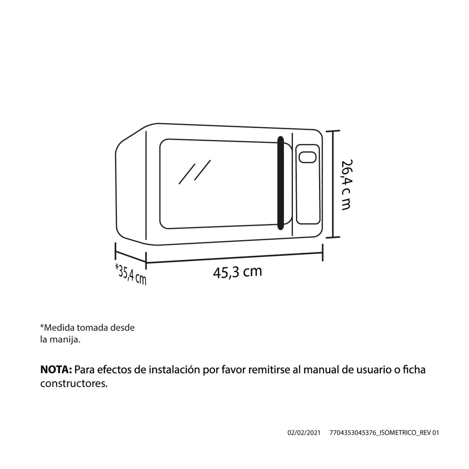 Combo Para Cocina Toscan, Incluye Modulo Microondas y Microondas
