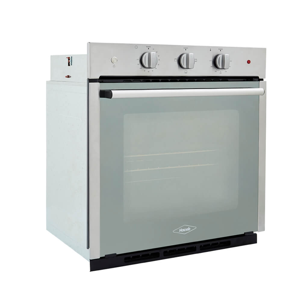 Horno eléctrico Tandoori 60 cm inox con vidrio reflectivo 120V Haceb