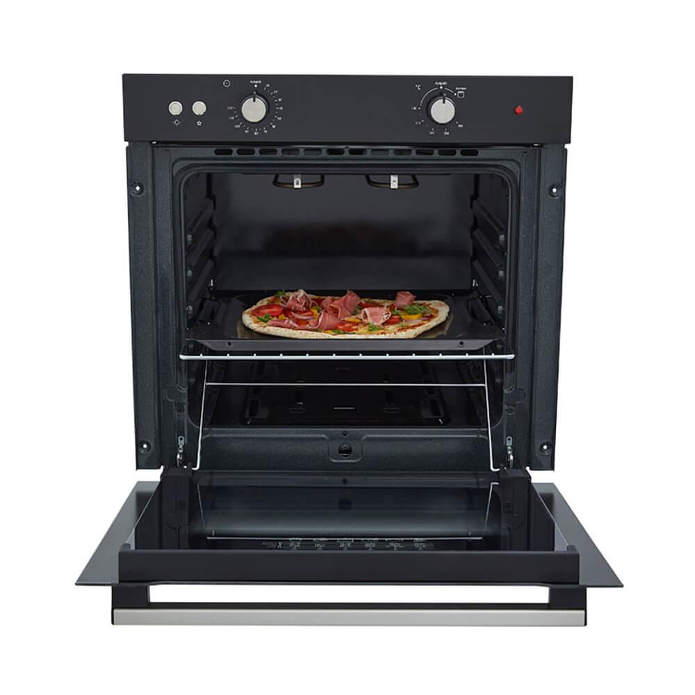 Horno mixto Tofu 60 cm negro gas natural 120V Haceb