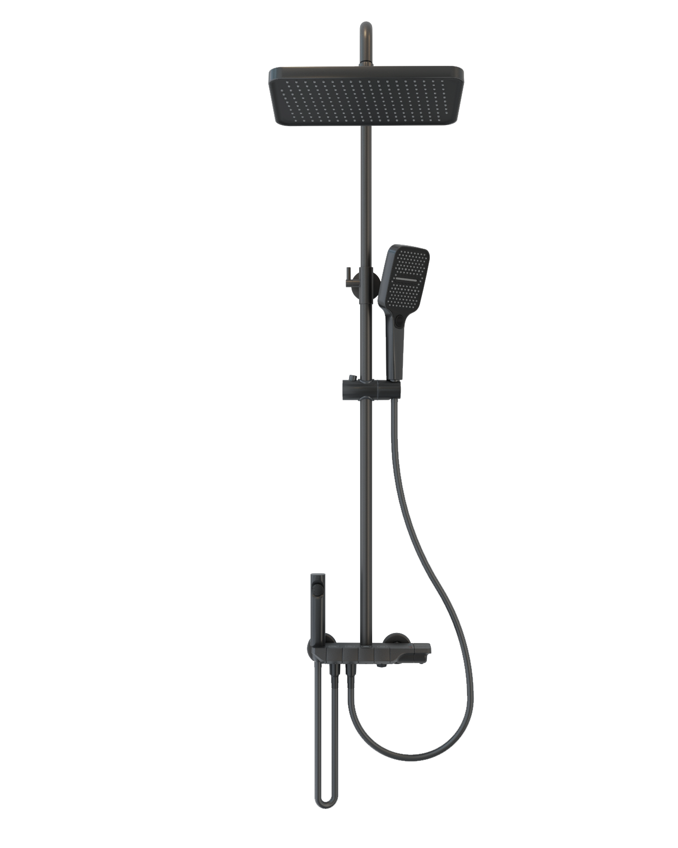 Columna de Ducha Elegance Gun Grey